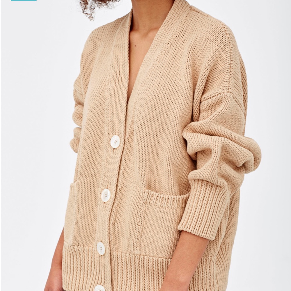 Babaa No. 16 Cardigan in Clay Pot